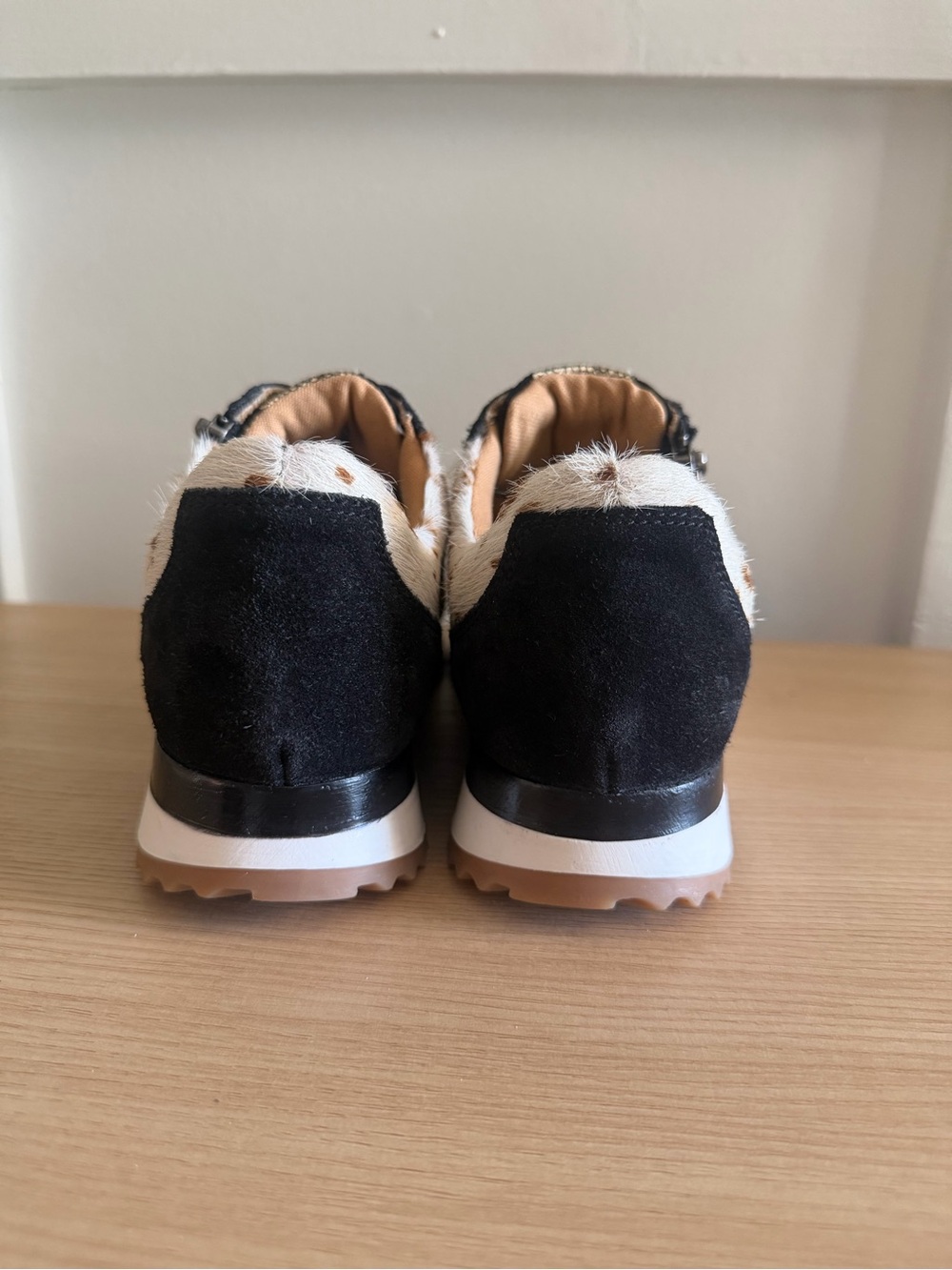 Myra Swift Cowhide Genuine Leather Sneakers Size 6 | Side Zip | NWOT - Picture 9 of 10